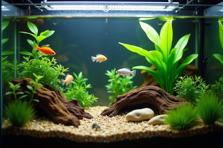8 Süßwasser Aquarium Einrichten Ideen für Anfänger