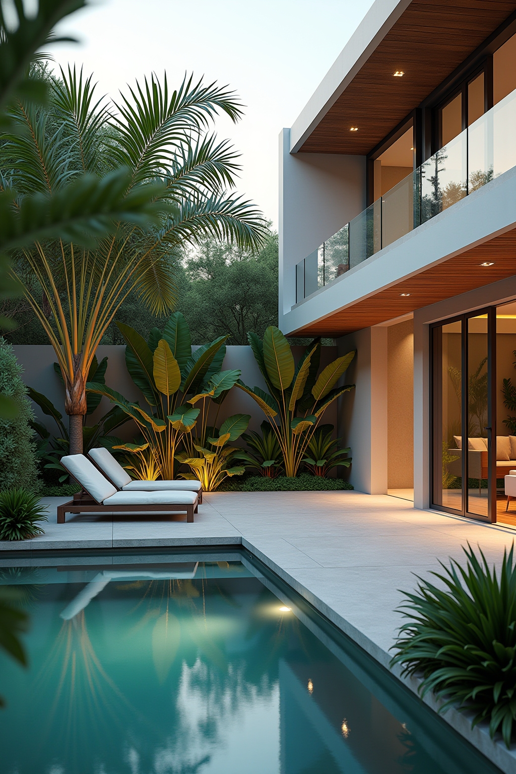 8 atemberaubende Terrasse mit Pool Designs