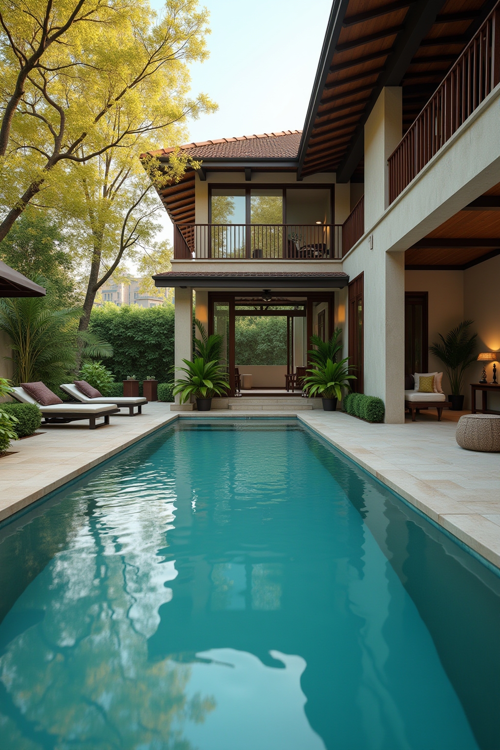 8 atemberaubende Terrasse mit Pool Designs