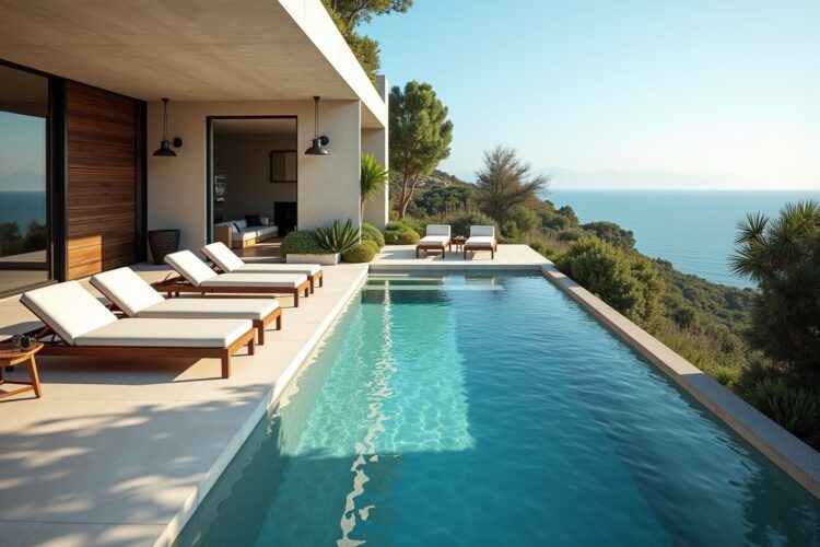 8 atemberaubende Terrasse mit Pool Designs