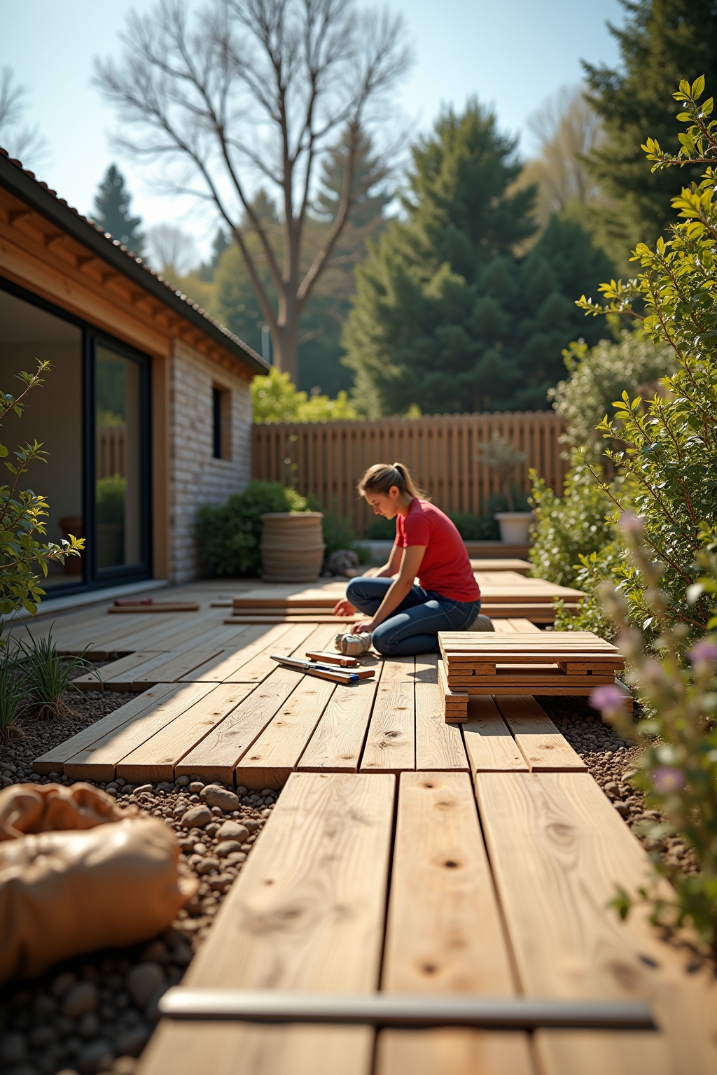 8 Terrasse selber machen - Ideen für deinen Garten