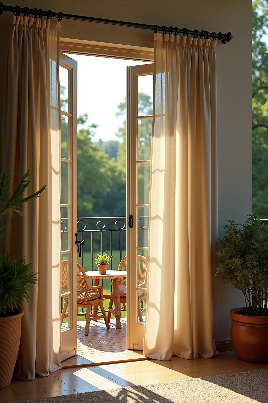 8 Terrassen Vorhänge für perfekten Outdoor-Komfort