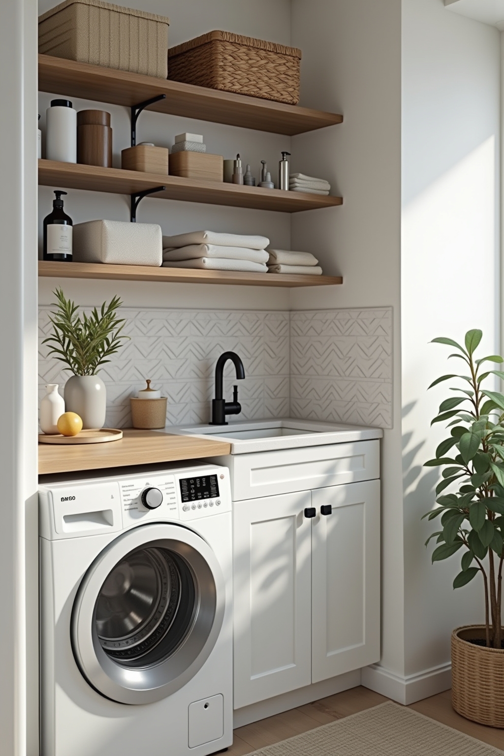 8 Tipps zum Waschküche einrichten für Ordnung