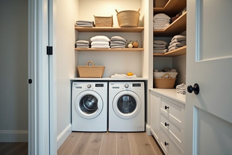 8 Tipps zum Waschküche einrichten für Ordnung