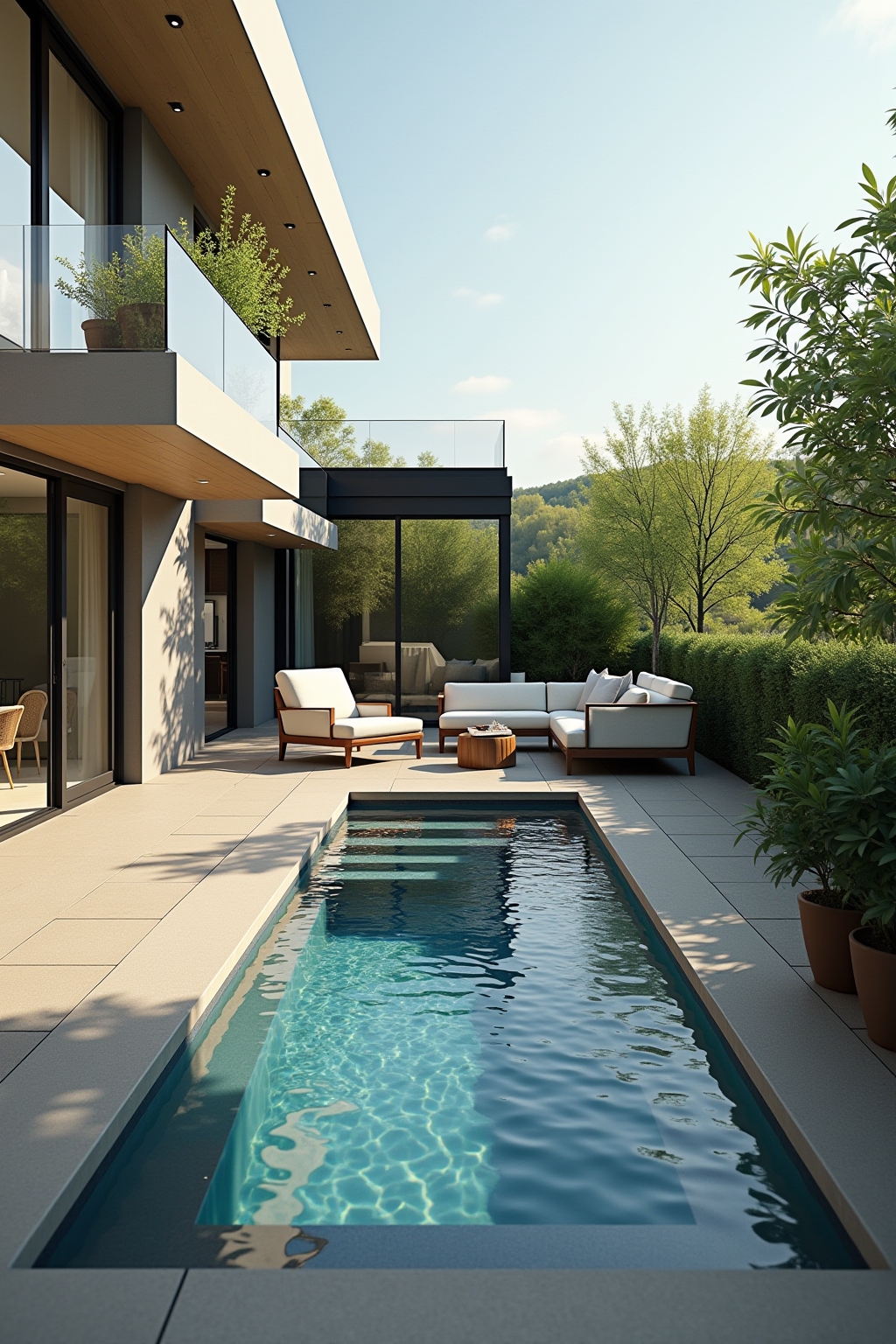 8 Whirlpool Terrasse Ideen für puren Entspannungsgenuss